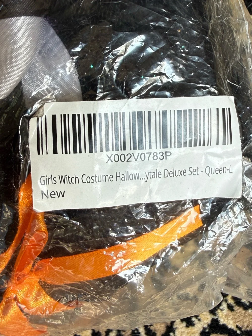 Witch costume (girls L) (NWOT)